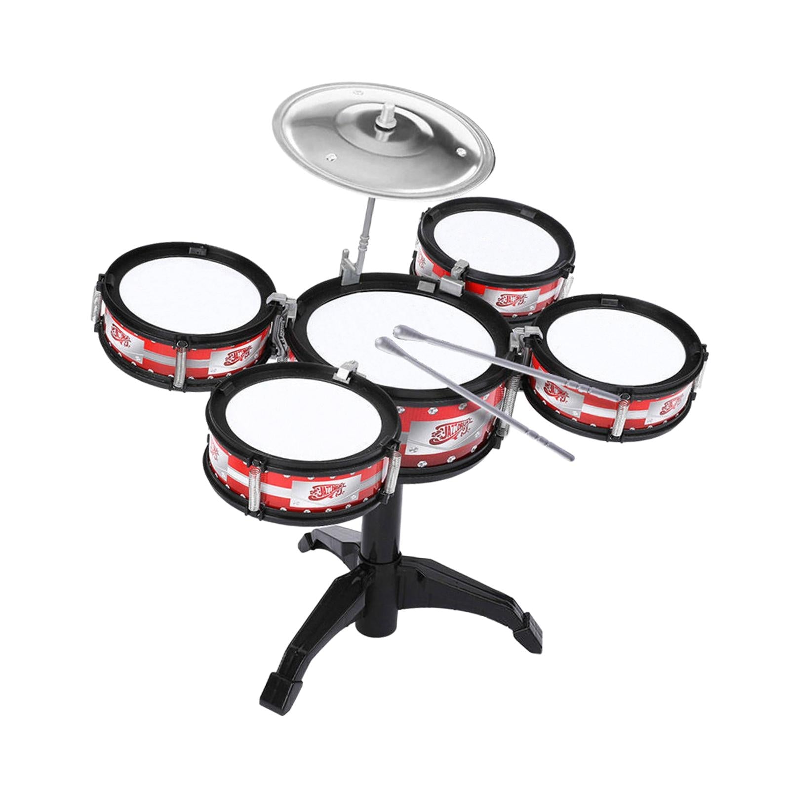 Toddlers Educational Drum Set Musical Toys Sensory Toy Kids Drum Set for Children 1 2 3 4 Years Old Kindergarten Kids Girls Boys Good Vibrations