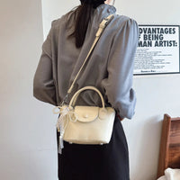 Chic Designer Ladies Tote Bag Versatile Crossbody Shoulder Handbag Luxury Leather Women's Fashion Purse Good Vibrations