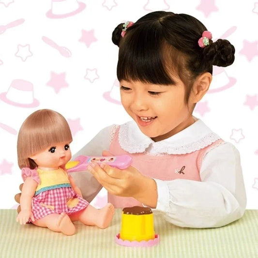 Food Feeding Pudding Feeding Toy Role Play Early Education Strawberry Pudding Toy Pretend Play House Toys Desktop Ornament Toys Good Vibrations