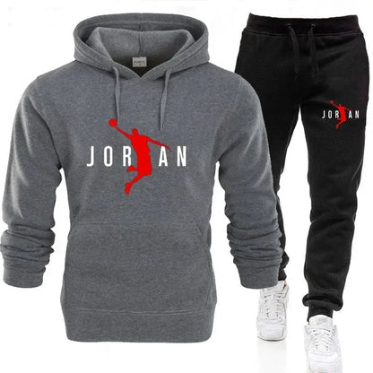 2025 Fall Winter Men's Tracksuit Hoodie Pants 2Pcs Sets Suit Leisure Sweatshirts Sweatpants Fashion Trends Brand Clothing S-3XL Good Vibrations