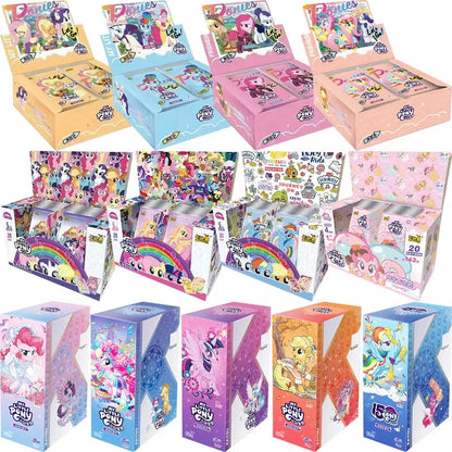 KAYOU Genuine My Little Pony Card Cute Funny Party Friendship Eternal Cards SGR Princess Anime Game Collectible Cards Toys Gifts Good Vibrations