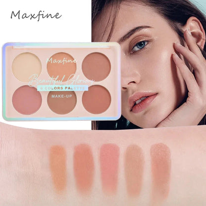 Color-retaining contour palette highlights all the functions of contour, which is a portable high-gloss cosmetic blush plate. Good Vibrations