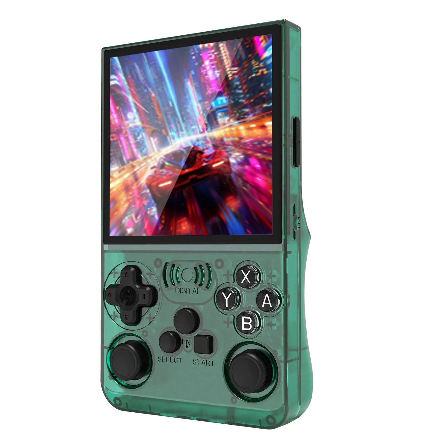 GAMINJA ANS13 Retro Handheld Video Game Console 15000+ Games Built-in Linux 4.0 Inch IPS Screen Portable Pocket Gaming Console Good Vibrations