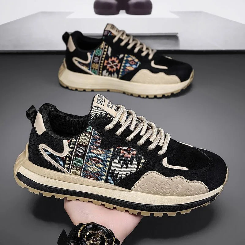 Sneakers Fashion Comfortable Casual Sports Shoes for Men Outdoor Designer Luxury Platform Running Tennis Loafers Tenis Masculino Good Vibrations