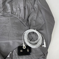 Earthing Fitted Bed Sheets Conductive Silver Fiber Grounded Bedsheet Anti-ESD Radiation Proof Release Electrostatic Good Vibrations