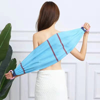 Bath Washers A Long Back Pulled Stripping and Scrubbing Bath Towel for Rubbing Wash and Rub Dirt Good Vibrations