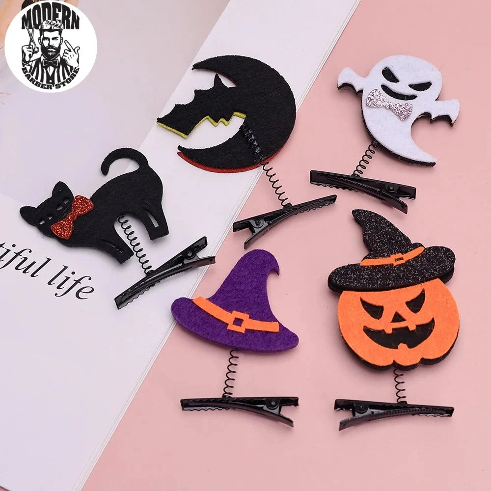 Halloween Styling Hair Accessories Skeleton Claw Hair Clip For Women Girls Accessories Skull Horror Zombie Punk Rock Hairpins Good Vibrations