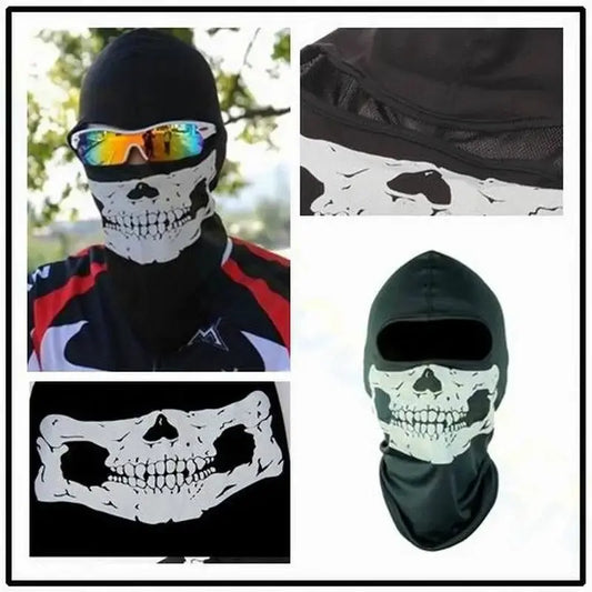 Skull Ghost Mask Men Scary Mask Skull Balaclava Ski Face Mask War Game Halloween Cosplay Party Costume Women Outdoor Headwear Good Vibrations