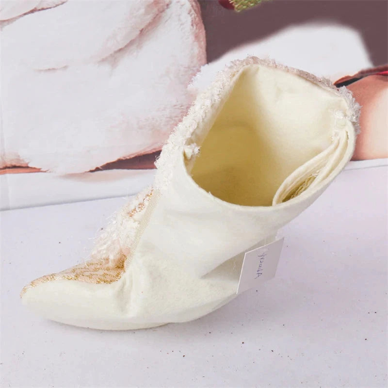 Christmas Decorations For Home Xmas Gift Snowman Santa Claus Plush Socks New Year Decor Candy Bag Tree Hanging Pendant Good Vibrations