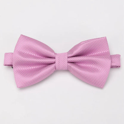Men Bowties Solid Color Butterfly Wedding Necktie for Boys Girls Candy Bowknot Accessories Plaids Multicolor Adjust Neck Bow Tie Good Vibrations