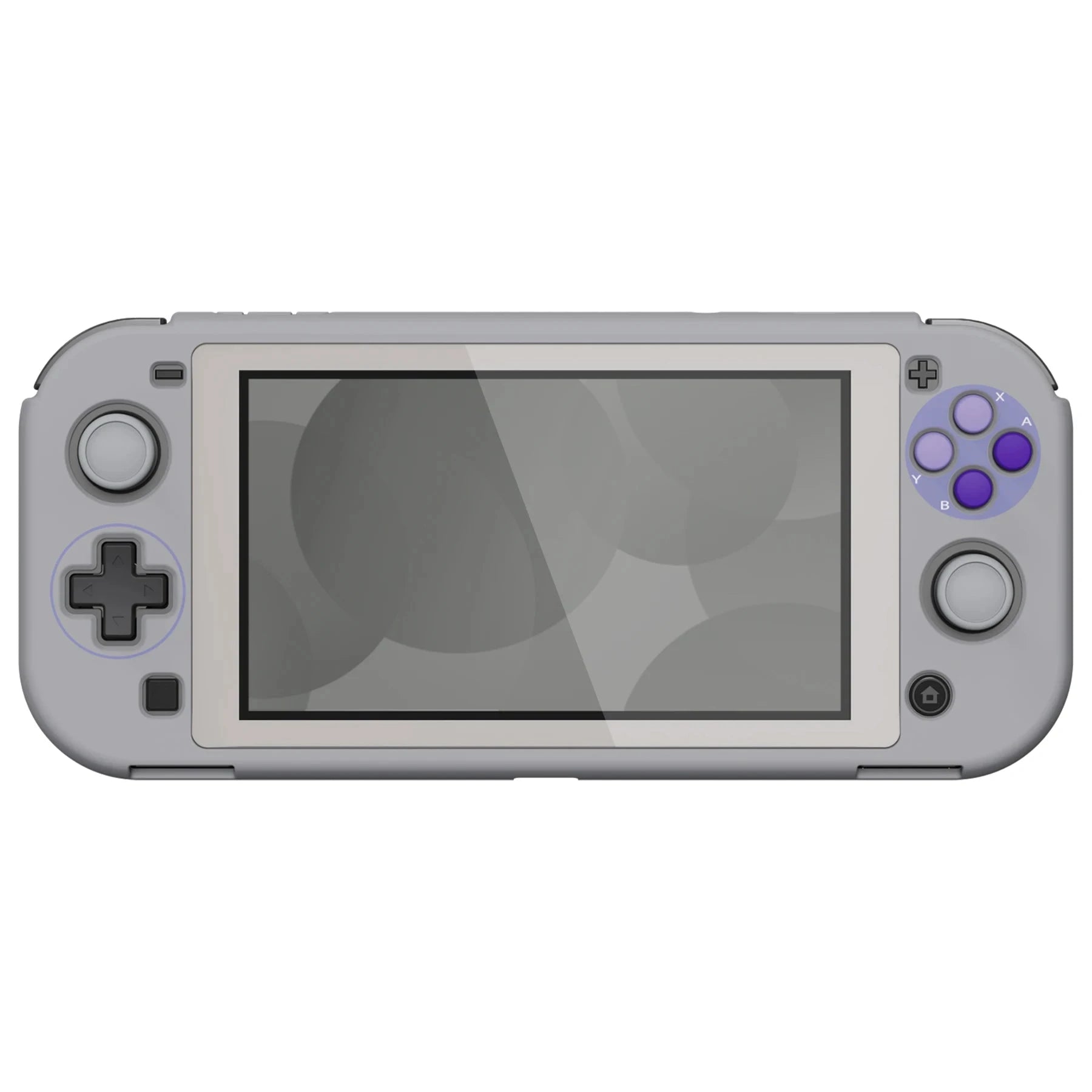 PlayVital ZealProtect Ergonomic Protective Case for NS Switch Lite W/Screen Protector & Thumb Grips - Classics SNES Style Good Vibrations