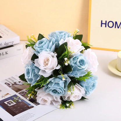 28cm Rose Artificial Flower Balls Wedding Roman Column Road Guide Decorations Birthday Party Beautiful Centerpieces Bouquet Good Vibrations