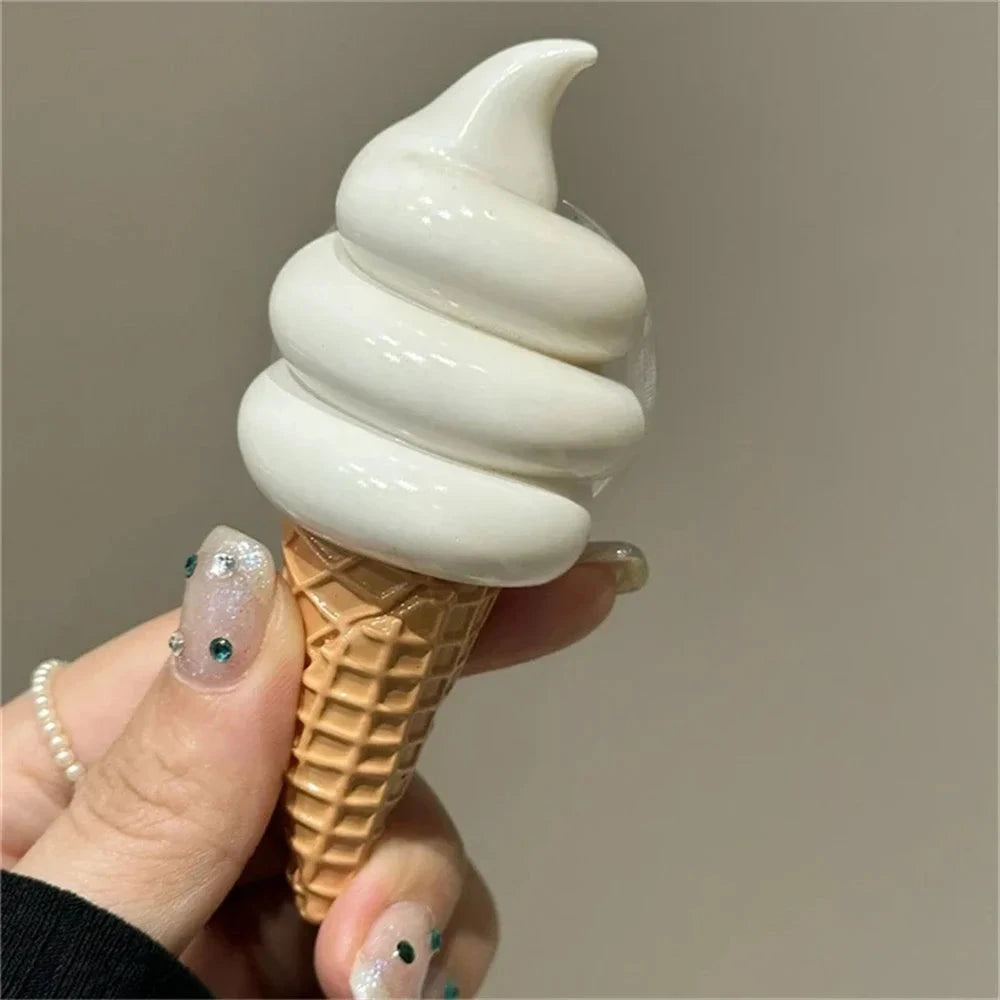 Cute 3D Ice Cream Folding Finger Ring Holder Phone Grip Tok Holder Socket Pocket Support for IPhone Expanding Stand Support Good Vibrations