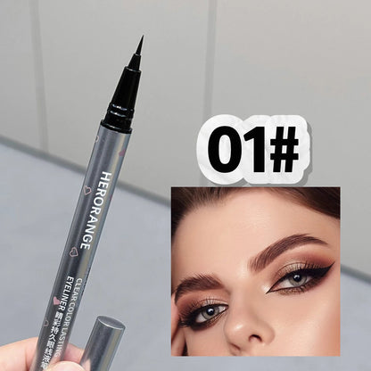 0.01mm ultra-fine precision waterproof liquid eyeliner, black, quick-drying, anti-smudge, anti-sweat, long-lasting eye-slimming Good Vibrations