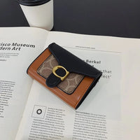 Women's Light Luxury Wallet, Durable Compact Storage Bag with Versatile Functions for Fashionable Lifestyle Good Vibrations