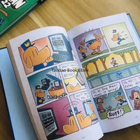 15Books Dog Man Detective Dog's Adventures Volumes 1-15 Hardcover New Edition Set Picture Book Comic Click-to-Read Version Good Vibrations