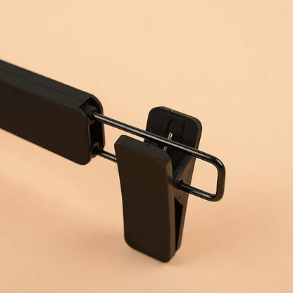 High-End Flat Hook Plastic Clothes Hanger Wide Shoulder Seamless Suit Hanger for Men Women in Clothing Stores Wedding Dress H... Good Vibrations