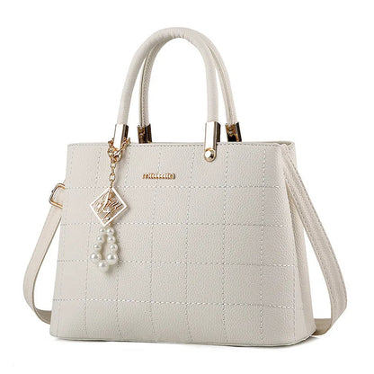 Luxury Design Pu Leather Women Purse and Handbag Bags for 2025 New Female Shopper Shoulder Crossbody Bags Bolsa Feminina Good Vibrations