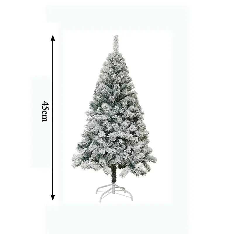 Christmas Tree PVC Artificial Snow Christmas Tree Cedar Christmas Tree Mall Window Decoration Tree Christmas Decoration Supplies Good Vibrations