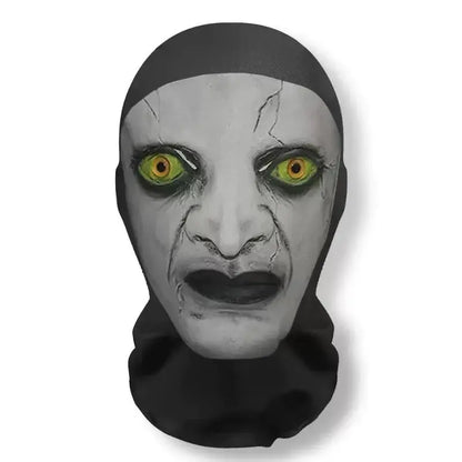 Halloween Ghost Face 3D Mask Balaclava Full Face Elastic Mesh Breathable Skull Headcovers Horror Party Halloween Cosplay Props Good Vibrations