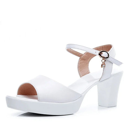 2025  Women Sandals Summer  Female High Heels Dance Shoes Platform Sandal Designer Shoe  Luxury High Quality Good Vibrations