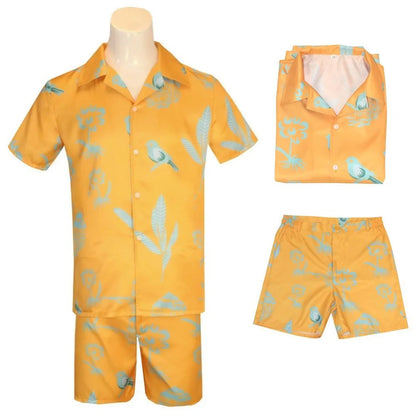 Costume de Cosplay du Film Ken pour Adulte, T-shirt Noir, Écharpe Rose, Ensemble Complet, Princesse, ixde Carnaval d'Halloween Good Vibrations