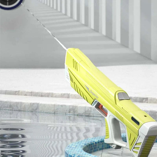 43cm Full Electric Automatic Water Storage Gun Toys Portable Children Summer Beach Outdoor Fight Fantasy Toys for Boys Kids Game Good Vibrations
