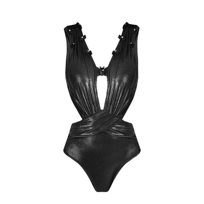 2Pcs Printed Swimsuit Women Sexy Swimwear New Bikini With Long Skirt Female Biquini Push Up Swim Suit Bodysuit Beachwear CoverUp Good Vibrations