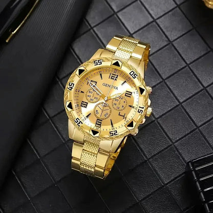 Men Watches Luxury Brand Watches for Men Fashion High Quality Quartz Wristwatches Business Steel Strap Sports Male Clock Good Vibrations