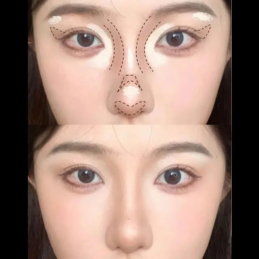 9-Color Flawless Concealer Palette - Waterproof, Sweatproof, Full Coverage - Corrects Spots, Acne, Dark Circles, Tear Grooves - Good Vibrations