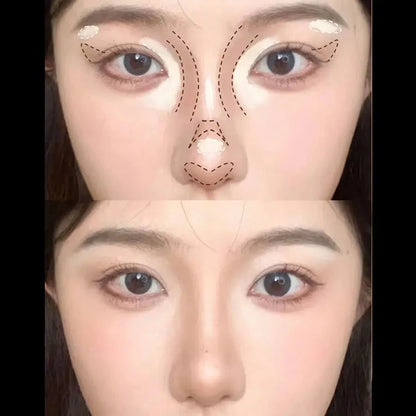 9-Color Flawless Concealer Palette - Waterproof, Sweatproof, Full Coverage - Corrects Spots, Acne, Dark Circles, Tear Grooves - Good Vibrations