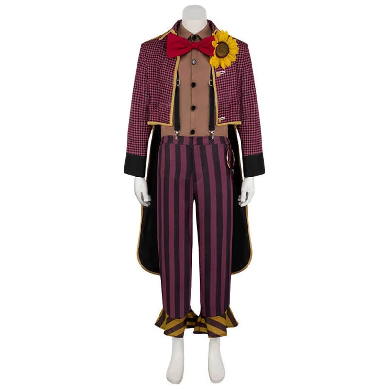 THE CLOWN Cosplay Costumes Game Dead Daylight Role Play Uniform Halloween Carnival Party Outfit For Men Good Vibrations