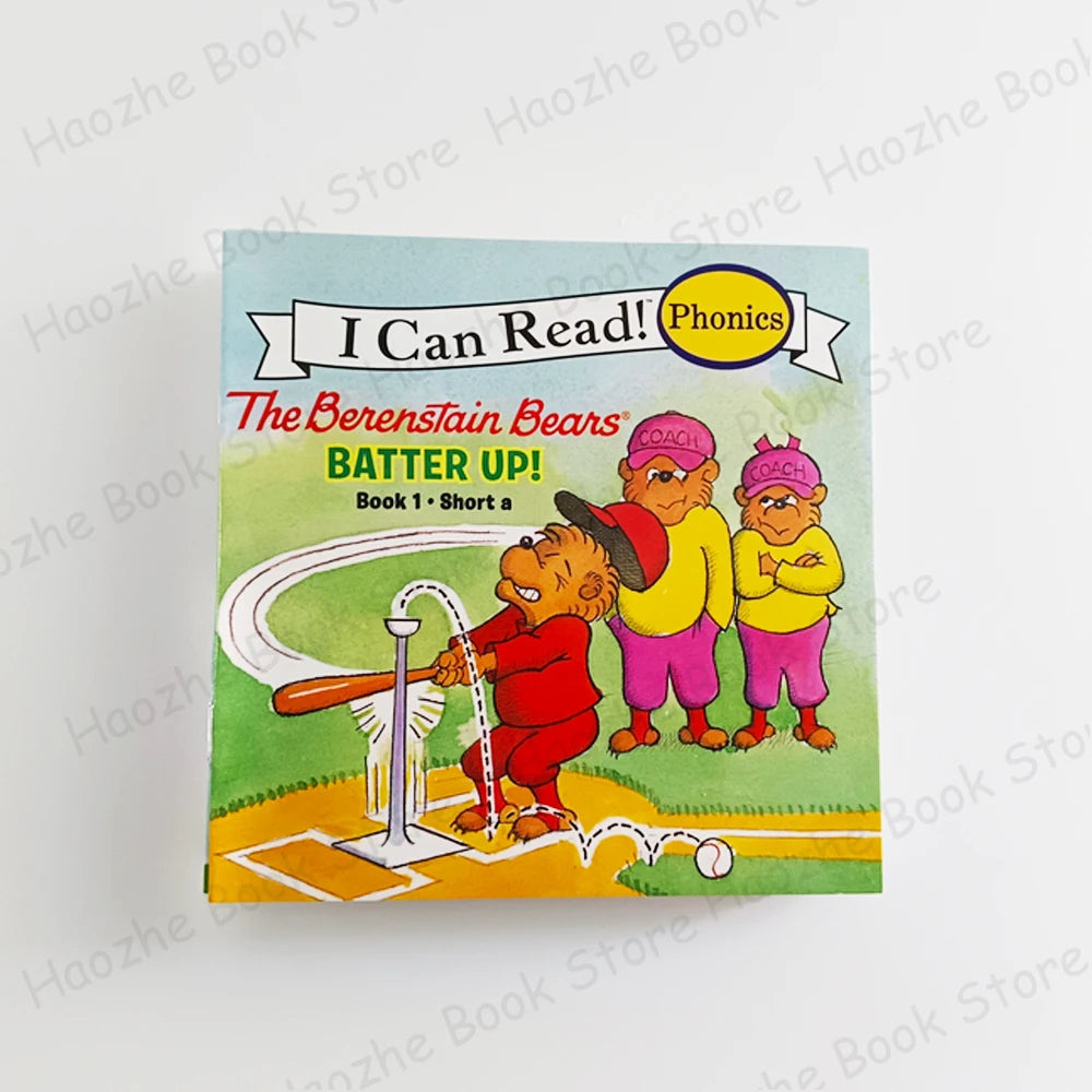 12 Books The Berenstain Beans I Can Read Phonics Short Vowel Long Vowel Learning Story Pocket Book Montessori Bedtime Reading Good Vibrations