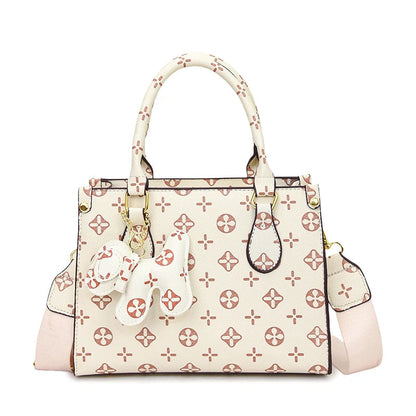 Classic Elegant Leather Handbag For Women Luxury Designer Crossbody Bag Versatile Shoulder Tote Purse Stylish Ladies Messenger Good Vibrations