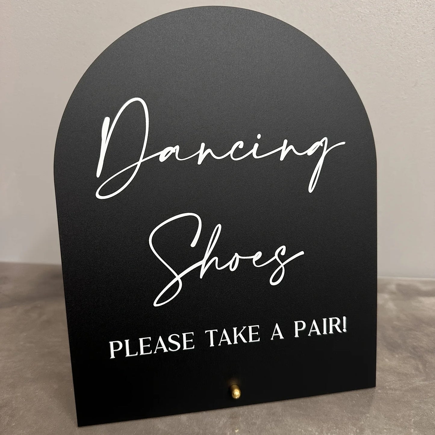 【Flat】Classic dance shoes acrylic sign, wedding, desktop, multi-purpose, 2D flat Good Vibrations