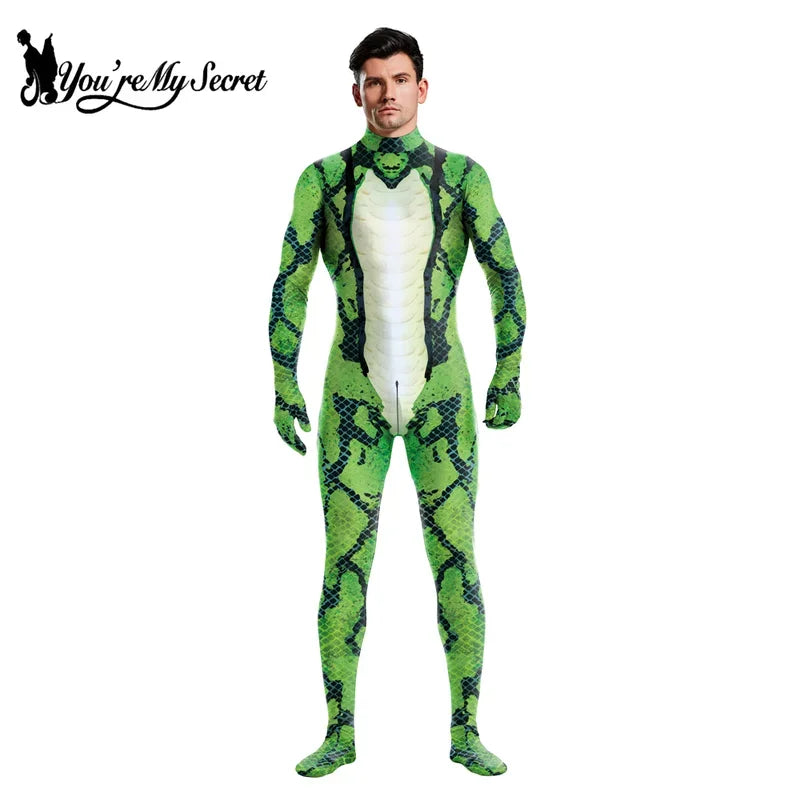 Halloween Costume For Women Men Cosplay Costume Carnival Purim Festival Party Outfit Zentai Bodysuits#1#W Good Vibrations