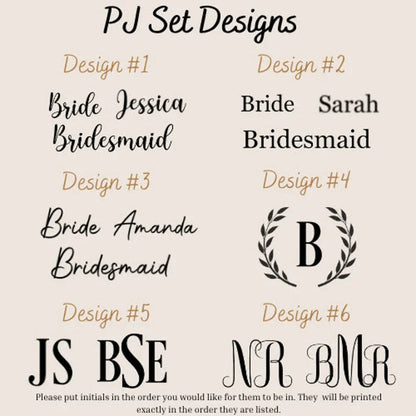 Personalized Monogram Pjs Bridesmaid Shorts Sets Silky Satin Pajamas Bridal Pajamas Set Bridesmaid Gifts Matching Bridesmaid Pjs Good Vibrations