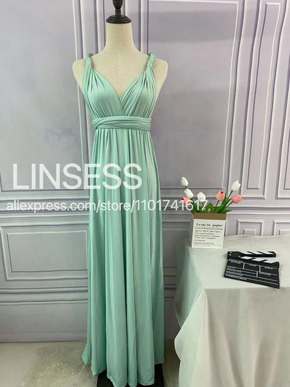 Multiway Maxi Dress Bridesmaid Dress Infinity Cocktail Dress Floor Length Bridesmaid Dress Maxi Dress for Bridesmaid Gifts Good Vibrations