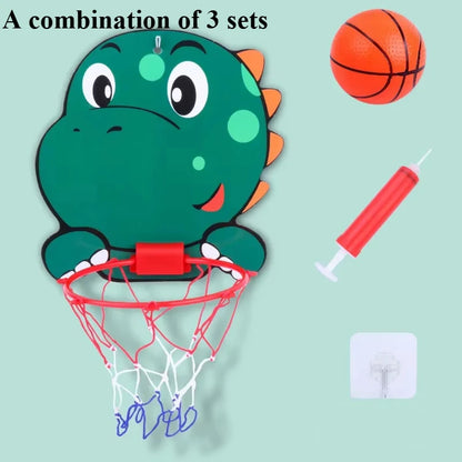 Baby Toys Basketball Ball Sucker Dinosaur Toy For Kids 2 To 4 Year Old Boy 1 Year Birthday Gift  Outdoor Indoor Sport Board Game Good Vibrations