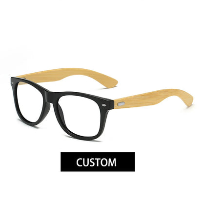 Groomsmen Gifts Personalized Wood Sunglasses Custom Engraved Wooden Men’s Sunglasses Best Man Gift Groomsmen Proposal Fashion Good Vibrations