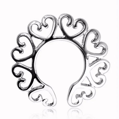 Straight Rod Snake Wing Nipple rings Breast Ring Heart Shaped Adjustable Nipple Piercing Human Jewelry Good Vibrations