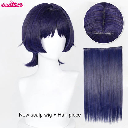 Genshin Impact Wigs Scaramouche Tighnari Kazuha Xiao Raiden Shogun Al Haitham Kaveh Cyno Aether Lumine Columbina Cosplay Wig Good Vibrations