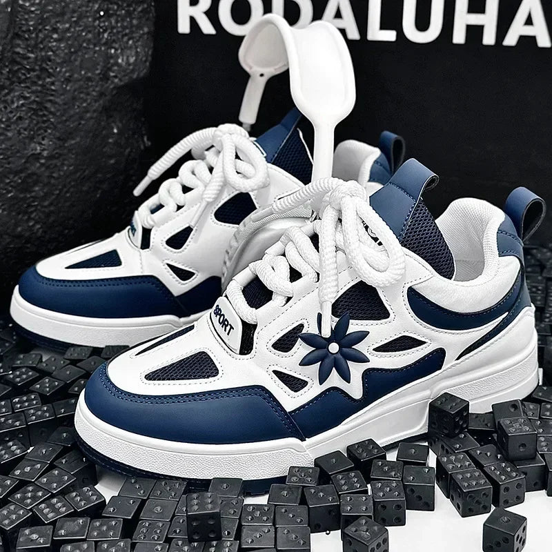 Fashion Mens Shoes Luxury Brand Sneakers Casual Shoes Man Trend Street Skateboard Shoes for Men Training Shoes Men Tenis Good Vibrations