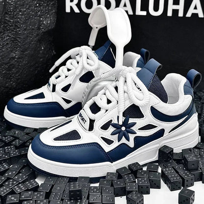 Fashion Mens Shoes Luxury Brand Sneakers Casual Shoes Man Trend Street Skateboard Shoes for Men Training Shoes Men Tenis Good Vibrations