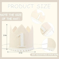 Children's Birthday Party Decoration Sun's Birthday Crown Birthday Party Decoration Hat Good Vibrations