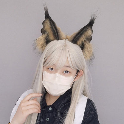 COSPLAY Girls Animal Ear FURRY Headband Handmade for Parties GOOD Vibrations