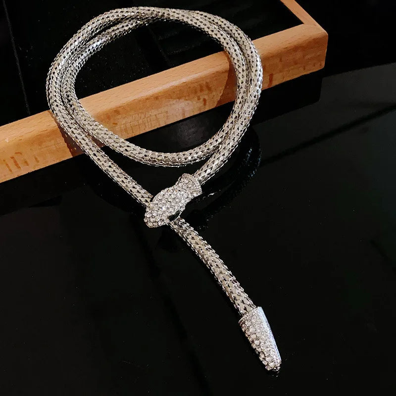 Popcorn Chain Snake Necklace Bangle For Women Punk Fashion Jewelry Party Accessories Designer New Styles Wholesales Gift 2023497 Good Vibrations