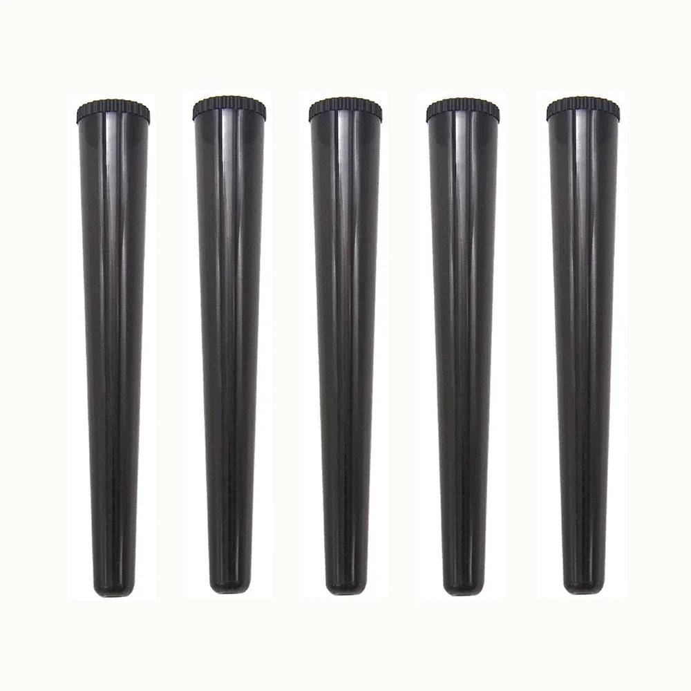 5pcs Airtight Storage Containers Smell Proof Holders with Metal Rolling Tray Tobacco Smoking Accessories Good Vibrations