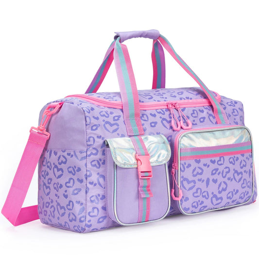 1 Pc Duffle Bag Girls Women Travel Bag Gifts Overnight Bag For Girls Women Tote Bag Sleepover Bag For Girls Gym Dance Bag Good Vibrations