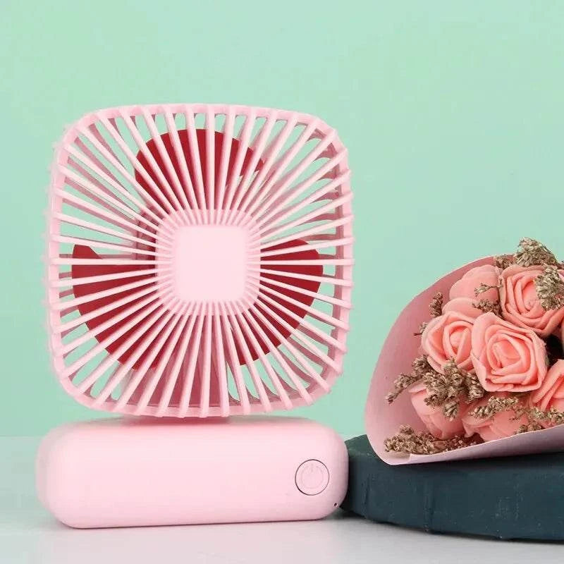 Desktop Desktop Small Fan Mini Handheld Usb Three Speed Cool Air Car Home Office Portable Quiet Outdoor Simple Portable Summer Good Vibrations Adult Super Store